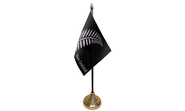 New Zealand Fern Table Flags
